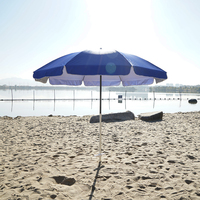 Hitree Publicité Parapluie De Plage Personnalisé Société Promotion Logo Soie Impression Parapluie Extérieur Parasol