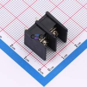 BX-DG10-7.62-2P Barrier Terminal Block Through hole Component (THT),P=7.62mm Connector - Product Image 1