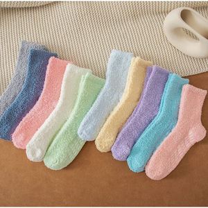 Cozy Non Slip Coral Fleece <b>Socks</b> for Men and Women, Warm <b>Thick</b> Winter Floor <b>Slipper</b> <b>Socks</b> for Home or Gifts - Product Image 2