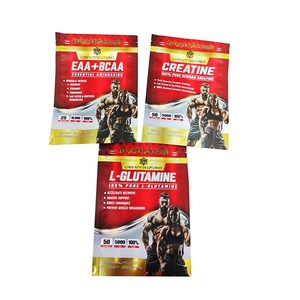 Nhà cung cấp chuyên nghiệp của Creatine eaa + BCAA bao bì nhãn bổ sung túi nhựa kim loại sang trọng Miễn phí thiết kế đứng lên túi - Product Image 2