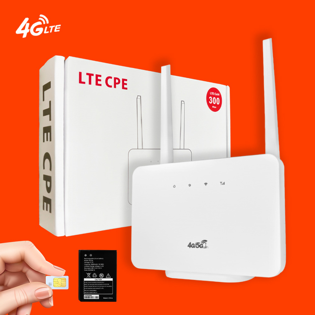 Factory Price 4G Wifi Router with Sim Card Slot WiFi Portable Mobile Router Wireless Network