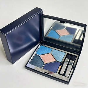 Wholesale luxury brand black diamond-patterned multi-color eyeshadow with soft shimmer and matte finish, easy to apply - Product Image 4