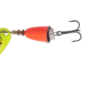 <span class=keywords><strong>Leurre</strong></span> de pêche en métal imprimé Hessen 10g Spinner Bait Appât artificiel dur Hameçon triple Tackle de pêche pour brochet - Product Image 3