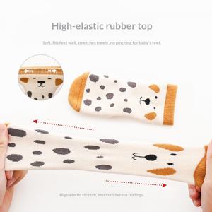 Calcetines de Invierno para Bebés y Niños Pequeños 2026, Calcetines Antideslizantes Gruesos, Calcetines Casuales con Estampado Jacquard de Spandex/Algodón para Niños - Product Image 4