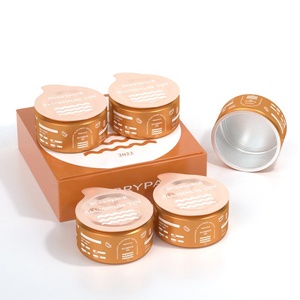 Boîtes à thé rondes en étain, boîtes à thé en fer-blanc, emballage facile à déchirer, pot en aluminium - Product Image 5