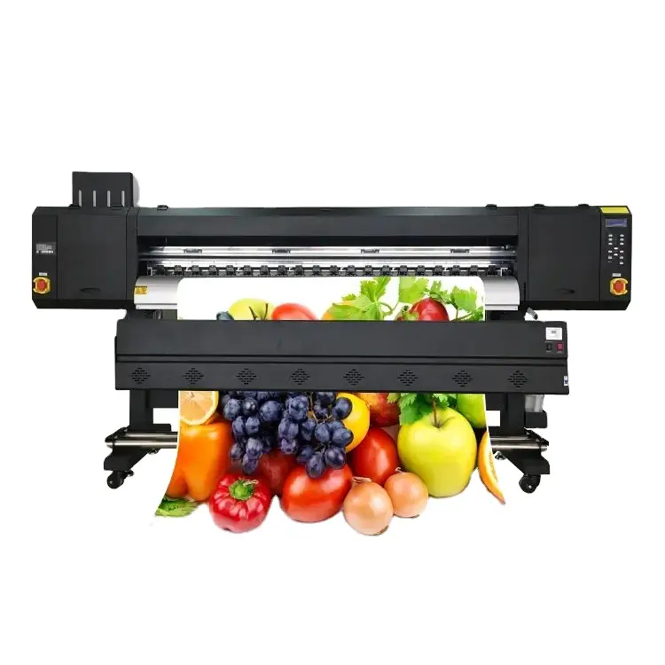 Máquina impresora uv de gran formato de inyección de tinta rollo a rollo de 1,8 m más para muchas aplicaciones Cuero de 1,9 m