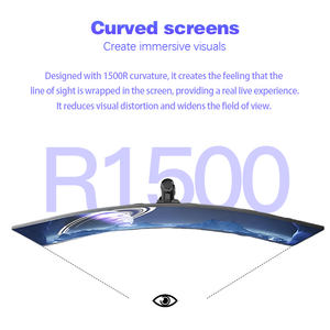 จอคอมพิวเตอร์เกมมิ่งโค้ง 49 นิ้ว 4K พร้อมลำโพง ดีไซน์ใหม่ LED สำหรับพีซีตั้งโต๊ะ อัตรารีเฟรช 165Hz เหมาะสำหรับเล่นเกมและใช้งานในสำนักงาน จอภาพแบบไวด์สกรีน - Product Image 5