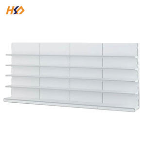 Estantería Metálica Blanca Regular para Supermercado, Económica y Fácil <span class=keywords><strong>de</strong></span> Ensamblar - Product Image 6