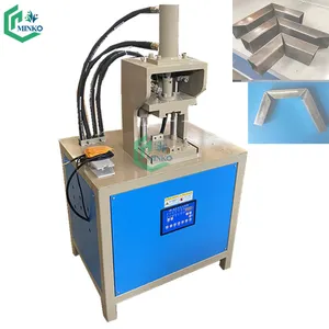 Automatic iron stainless steel tube corner hydraulic pipe notching punching round pipe angle cutting machine for tents