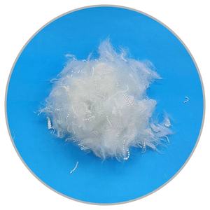 Isian Bantal Grosir 0.9D Serat Stapel Poliester Silikonisasi Bahan Isian Mirip Bulu Angsa Padat - Product Image 3