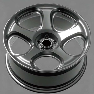 Jantes en aluminium forgé rétro à cinq branches 19 20 21 22 pouces 5*112 5*130 concaves profondes peintes <span class=keywords><strong>gris</strong></span> canon pour Bentayga Flying Spur GT - Product Image 2