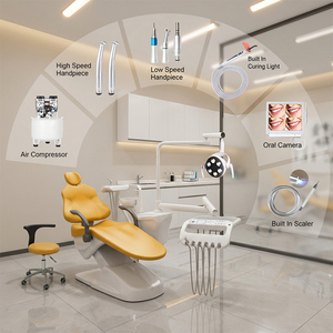 Unidad Dental Completa CE con Compresores de Aire, Cámaras Intraorales, etc. Accesorios para Hospitales y Clínicas Dentales - Product Image 1