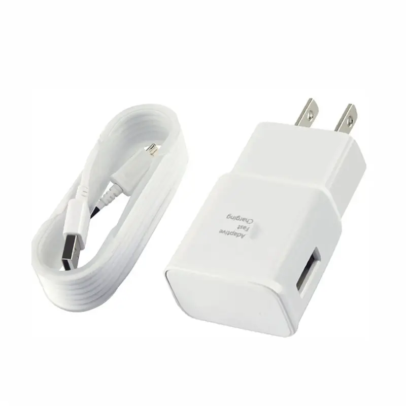 Bộ Đổi Nguồn Sạc Du Lịch Chất Lượng Cao Với Cáp USB 2.0 Data Type C Cho Bộ Sạc Nhanh Samsung S8 S9