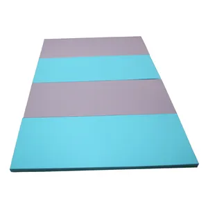 Colorful 4 Folding Foam Mat Baby Play mat Children Tumbling Activity Child Play Mat