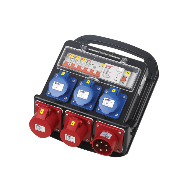 ONESTO Industrial Plug Socket Box Distribution Box with MCB Breaker RCD 16A Industrial Plug Socket