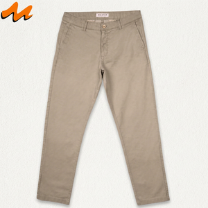 Pantalon chino micro-imprimé mi-lourd pour homme en coton recyclé et élasthanne, extensible, respirant, écologique, pour usage quotidien, durable 6.64 - Product Image 1