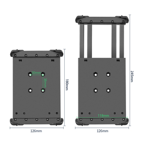 Soporte de tableta para coche, compatible con base de bola de 1,5 pulgadas, montaje para pared, negocios, vehículo, escritorio - Product Image 2