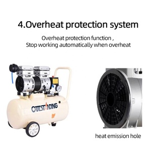 Mall Kích Thước 8/10/15 L Xách Tay Công Nghiệp Máy Nén Máy Mini AC Máy Nén Khí Máy - Product Image 5