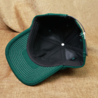 Casquette de baseball ajustable personnalisée avec broderie 3D et impression en relief, 5 panneaux en denim/toile, visière incurvée, style sportif