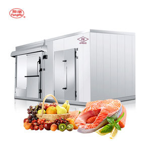 Buen rendimiento de aislamiento, proveedor de almacenamiento en frío para Chile, cámara frigorífica industrial para yogur - Product Image 1