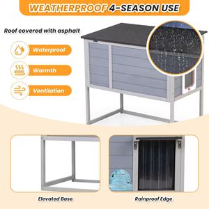 Vente chaude meubles pour animaux de compagnie intérieur maison pour animaux de compagnie abri pour <span class=keywords><strong>chat</strong></span> résistant aux intempéries lit pour chien chien luxe <span class=keywords><strong>chat</strong></span> <span class=keywords><strong>caisse</strong></span> <span class=keywords><strong>en</strong></span> <span class=keywords><strong>bois</strong></span> <span class=keywords><strong>chat</strong></span> maison abri - Product Image 4