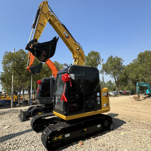 Excavateur d'occasion CAT 307E2 avec pouce Caterpillar 307E Petite excavatrice de tranchée de 7 tonnes Ligne marteau brise-roche Prix bas à vendre - Product Image 1