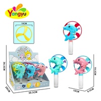 Giggle Dolphin candy toy Head Pop Candy Filling Toys With Candy and Sweets