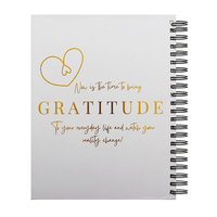 Couverture rigide Wire-O Binding Note Book Agenda Intentions Planner Gratitude Journal pour femme