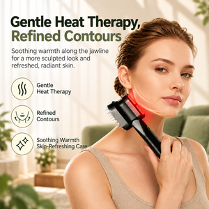 Masajeador Eléctrico para el Cuero Cabelludo, Cepillo para el Cuidado del Cabello con Microcorriente, Luz Roja, Vibración y Terapia de Calor para Uso en Casa o Salón - Product Image 2