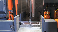Machine à scier les métaux NC-Horizontal BSV160130P avec boîtier de protection Machine à couper les moteurs plus sûre et plus pratique