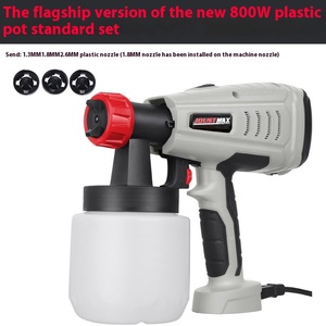 Pistola pulverizadora <span class=keywords><strong>de</strong></span> energía eléctrica DIY West Point, gran capacidad, 1,3mm, transfronterizo <span class=keywords><strong>para</strong></span> decoración del hogar con olla <span class=keywords><strong>de</strong></span> aluminio y pastel <span class=keywords><strong>de</strong></span> Chocolate - Product Image 4