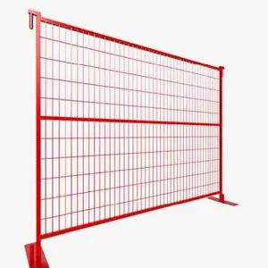 China Supplier Welded Wire Canada Temporary Fencing for Traffic