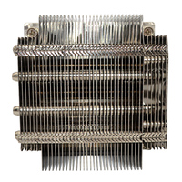 Refroidisseur de processeur à profil bas LGA 1155 1150 1356 1366 Radiateur passif en aluminium Dissipateur de chaleur extrudé
