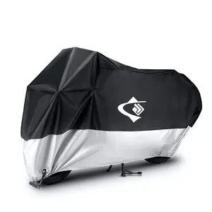 Four Seasons Universal Top Design Motorcycle Cover, Waterproof, Dust And Uv Protection