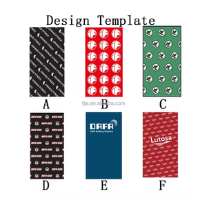 Mẫu miễn phí bán buôn tùy chỉnh của riêng bạn logo cổ gaiter đa chức năng thăng hoa liền mạch Ống Bandanas mũ nón - Product Image 6