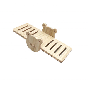 Casa <span class=keywords><strong>de</strong></span> juguete con ruedas para hámster, casa <span class=keywords><strong>de</strong></span> madera con patrón <span class=keywords><strong>de</strong></span> tamaño, personalizada por fábrica, Color sólido, casa <span class=keywords><strong>de</strong></span> madera para mascotas, a prueba <span class=keywords><strong>de</strong></span> viento, bolsa OPP empaquetada - Product Image 5