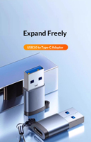 Typ-C Buchse zu USB 3.0 OTG Adapter für Auto & Laptop Nutzung Modell LMD-00100