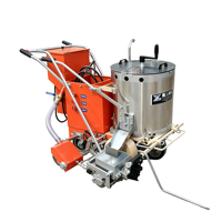 Machine de marquage routier manuelle durable avec système de chauffage au gaz