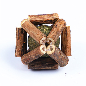 ของเล่นแมวแบบแท่งซิลเวอร์ไวน์ธรรมชาติ รูปทรงกรง ลูกบอล กระดิ่ง สำหรับแมวในบ้าน ลูกแมว ช่วยทำความสะอาดฟัน ขัดฟัน ของเล่นเคี้ยวสำหรับแมวทุกสายพันธุ์ - Product Image 3