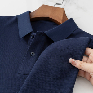 Polo para Hombre, Tecnología de Punto Sin Costuras, Transpirable, Deportivo, Casual, Manga Corta, Cómodo - Product Image 4