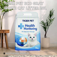 Litière pour chat de qualité supérieure pour surveiller la santé, suivre le pH urinaire du chat et maintenir l'hygiène quotidienne
