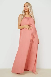 Robe de plage à bretelles pour femme enceinte, idéale pour séance photo – <span class=keywords><strong>Vêtements</strong></span> de maternité tendance pour femmes enceintes - Product Image 4