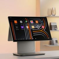 Terminal de point de vente Android Sunmi D3 Pro 15,6 pouces, 4 Go 64 Go, déverrouillage par empreinte digitale, caisse enregistreuse de bureau pour restaurant, commande en ligne