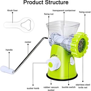 Picadora de carne manual de plástico al mejor precio del fabricante superior - Product Image 2