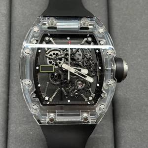 Customized luxury men's sapphire crystal <b>watch</b> case model RM3501, featuring a CNC stainless steel mechanical movement. - Product Image 1