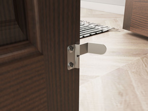 Đơn giản bằng gỗ Phòng Ngủ DIY trượt Closet hệ thống cửa Bi-Fold cửa phần cứng - Product Image 3