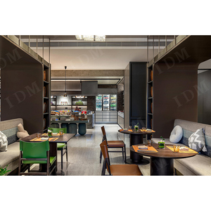 Juego de Muebles Comerciales Modernos de Madera para Restaurante, Salón, Habitación Privada de Hotel, Comedor - Product Image 4