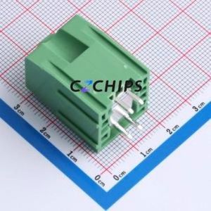 DB139-19.0-1P-GN-P Screw Terminal Block Through hole Component (THT),P=19mm Connector 1x1P 19mm Green 1P - Product Image 2