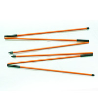 Bâtons d'alignement de golf pliables à 3 sections Simulateur de bâton de swing de golf flexible