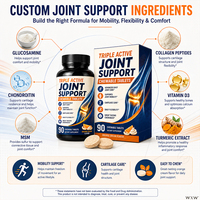 Comprimés à croquer quotidiens en gros pour le soin des articulations avec glucosamine : favorisent une réponse inflammatoire saine – Complément nutritionnel